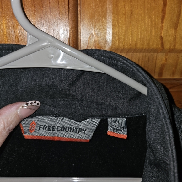 Free Country Men's Gray Jacket - Picture 2 of 5
